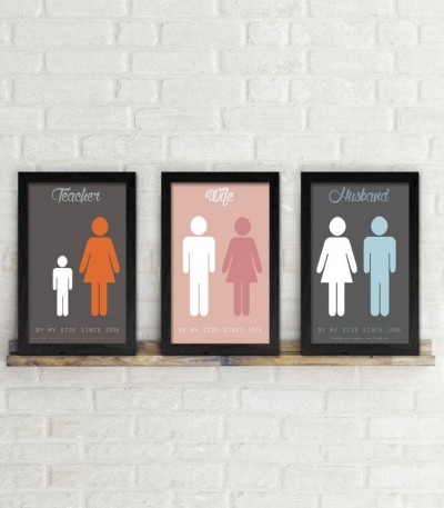 Personalised By Each Other's Side Poster