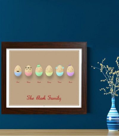Egg Family Poster