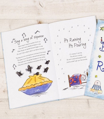 Personalised My Book Of Nursery Rhymes