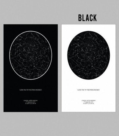 Personalised Star Maps