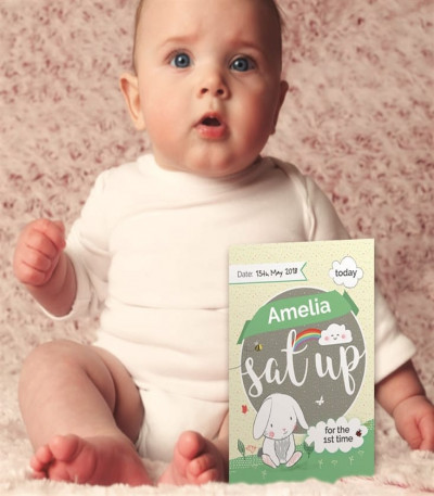 Personalised Baby Cards For Milestones