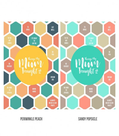 Personalised Things Mum Taught Me Poster