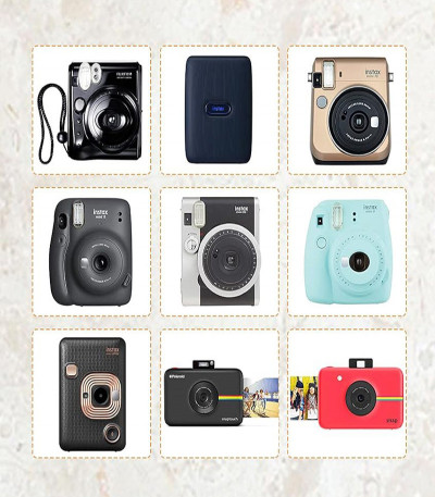 Black Instax Photoalbum