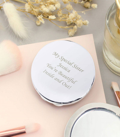 Engraved Compact Mirror