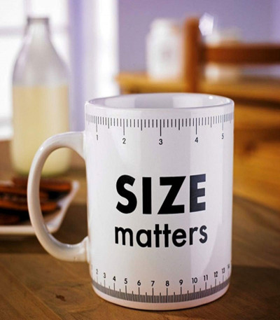 Size Matters Giant Mug