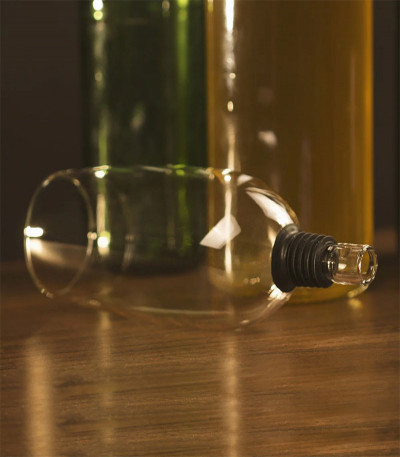 Bottomless Bubbles Glass