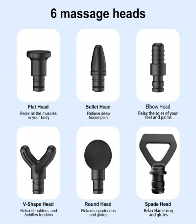 Quiet Deep Tissue Therapy Massage Gun