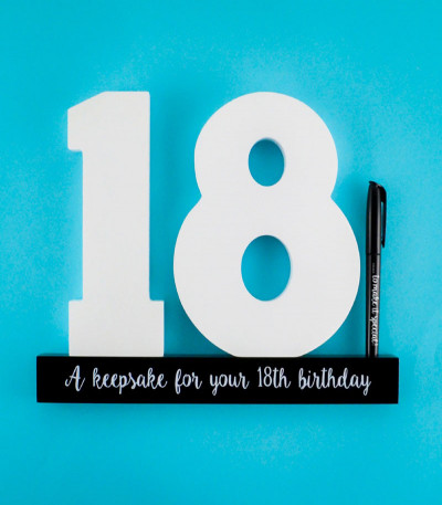 18th Birthday Signature Numbers