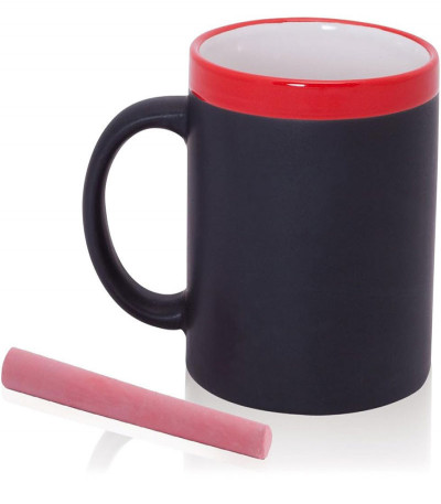 Blackboard Mug with Chalk