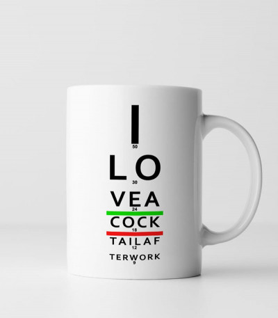 Cocktail Eye Test Mug