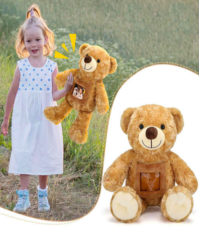 Personalised Bear with Photo T Shirt