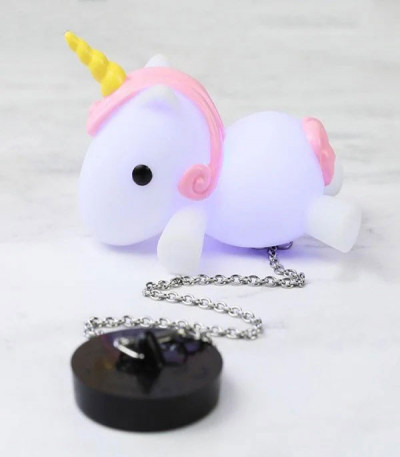 Unicorn Light Up Bath Plug