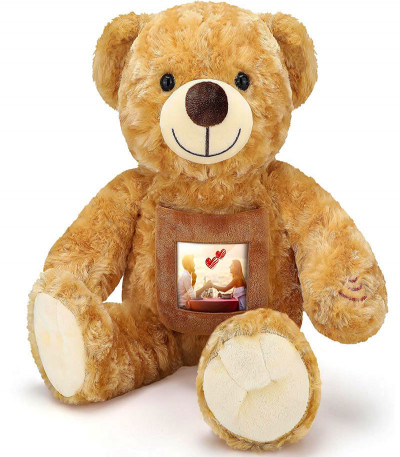 Personalised Bear with Photo T Shirt