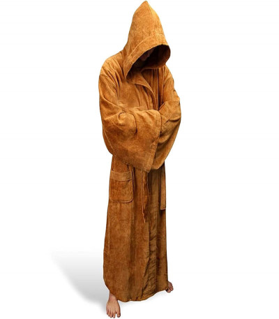 Star Wars Mens Jedi Bathrobe - Licensed by Lucas Films