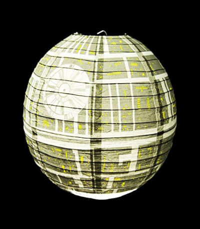 Star Wars Death Star Paper Lampshade