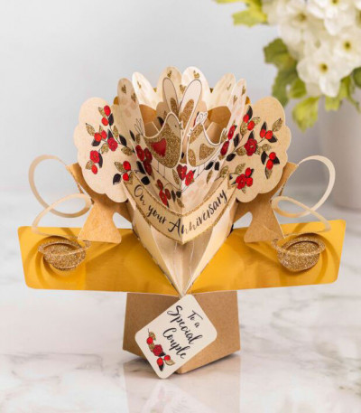 Pop Up Anniversary Card