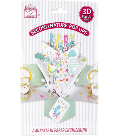 Pop Up Baby Shower Card