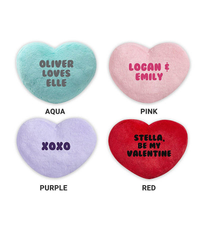 Plush Heart Message Pad