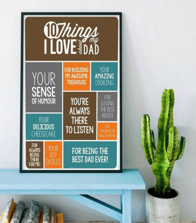 10 Things I Love About My Dad Poster