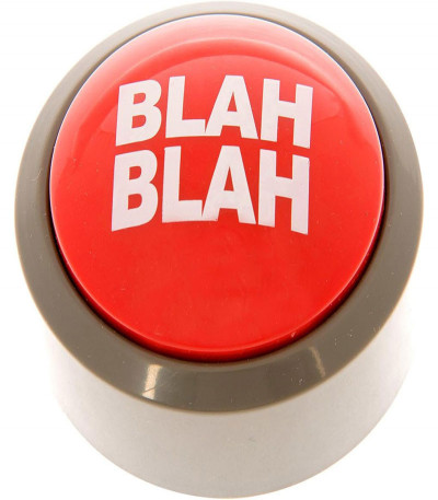 Blah Blah Button