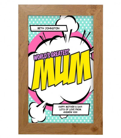 World's Greatest Mum Poster