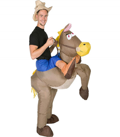 Cowboy Costume - Inflatable Fancy Dress