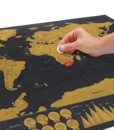 Scratch Map Deluxe Edition