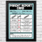 Personalised Parents Report Card Poster