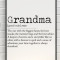 Dictionary Definition Personalised Grandma Print