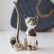 Silver Cat Ring Holder