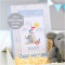 Personalised Baby Record Book & Elephant Teddy