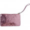 Rose Gold Glitter Purse Power Bank