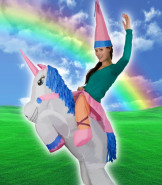 Inflatable Unicorn Costume