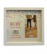 Ruby Anniversary Photo Frame