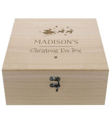 Personalised Wooden Christmas Eve Box