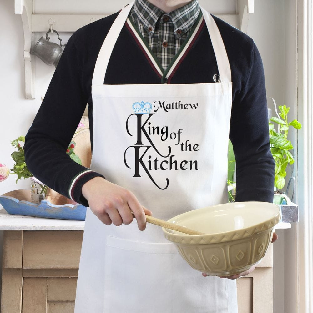 'King of the Kitchen' Personalised Apron