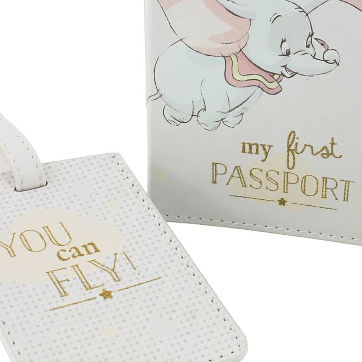 Disney Dumbo My First Passport Cover and Luggage Tag
