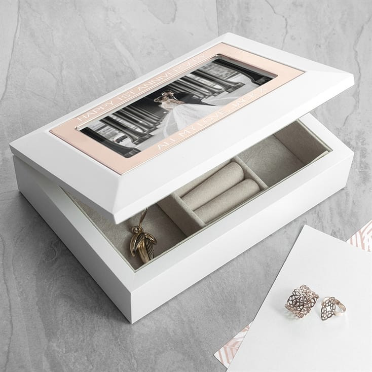 Personalised Photo Jewellery Box