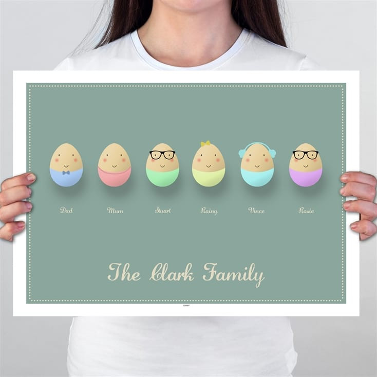 Egg Family Poster