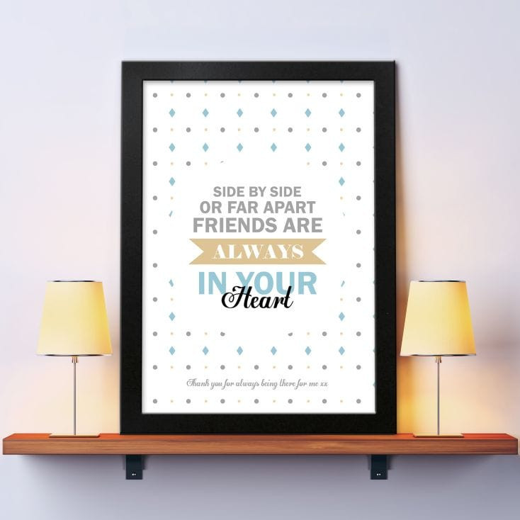 Personalised Friendship Prints - Sentimental Quotes