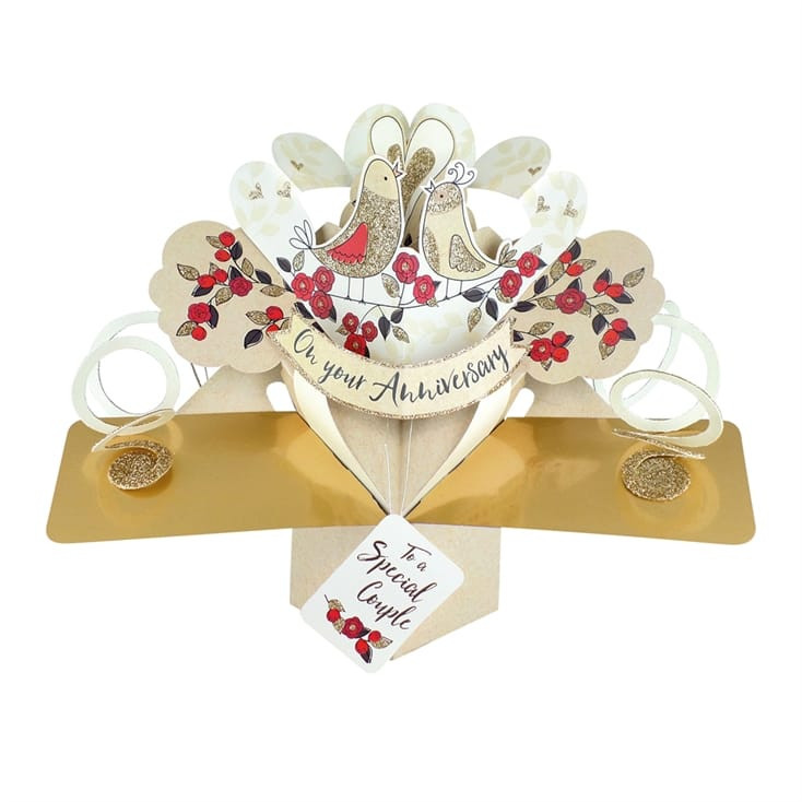 Pop Up Anniversary Card