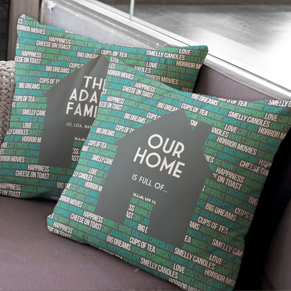 Personalised Home Cushion