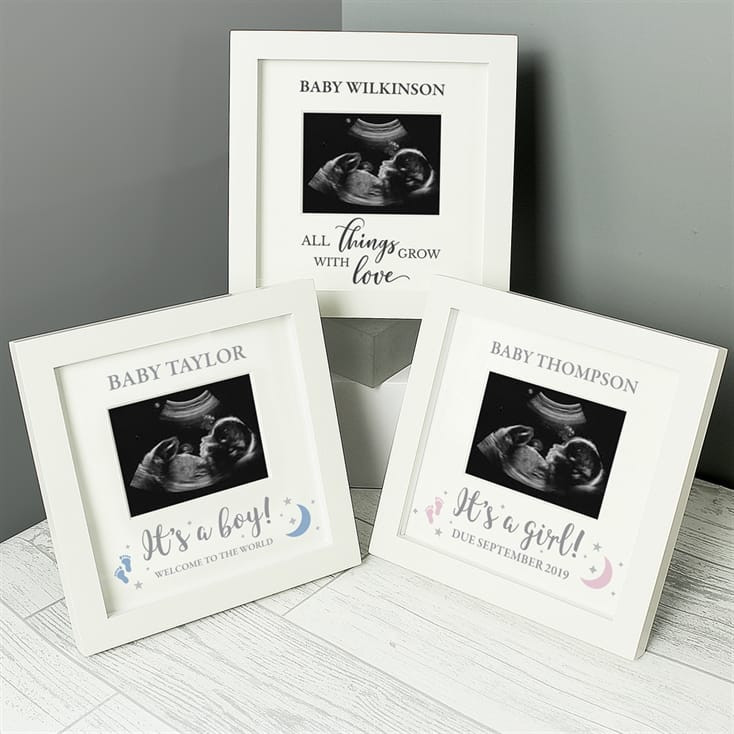 Personalised Baby Scan Photo Frame