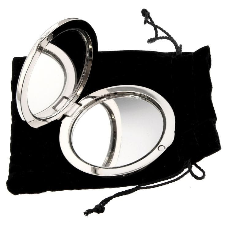 Silver Compact Mirror - Mother of the Bride