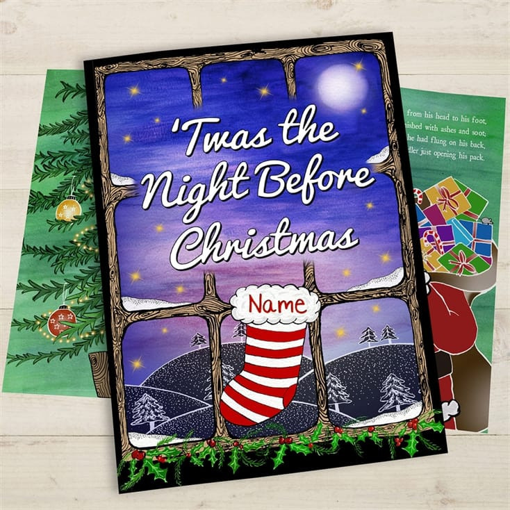 Personalised Twas The Night Before Christmas