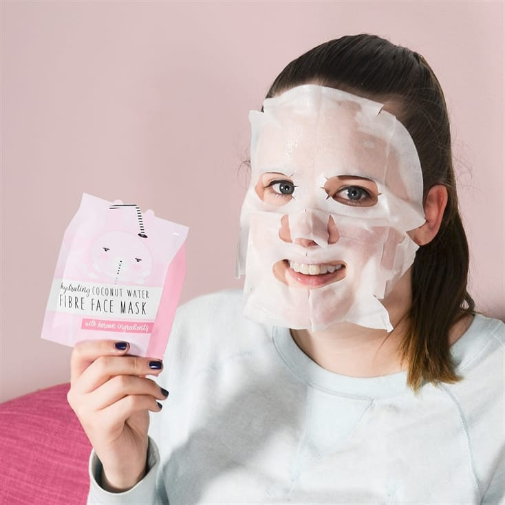 SOKO Ready 3 Pack Coconut Face Masks