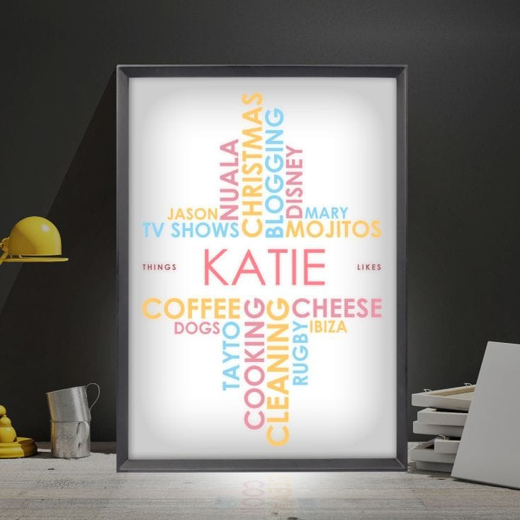 Personalised Light Box - Likes
