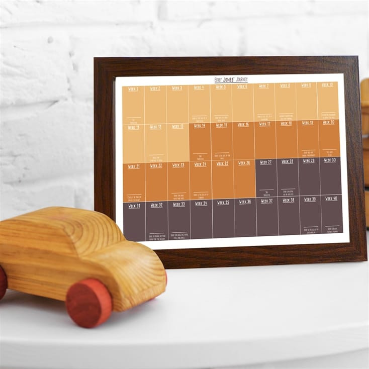 Pregnancy Calendar Print