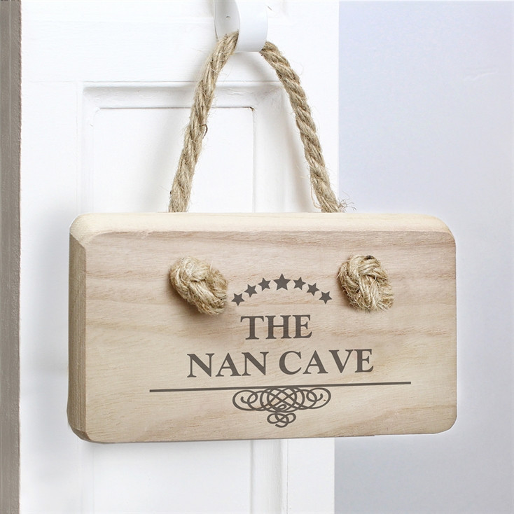 Decorative Personalised Wooden Sign