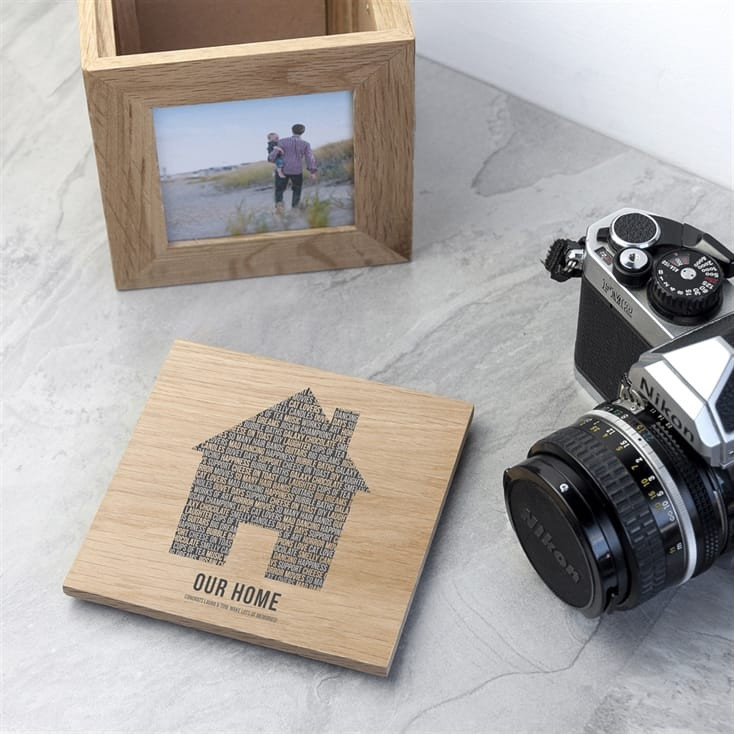 Personalised Home Wooden Photo Box